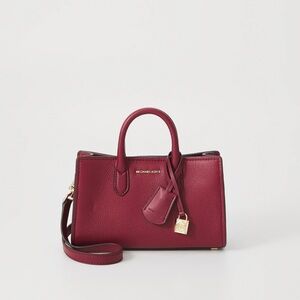 Michael Kora Scarlett Extra-Small Crossbody Bag Mulberry color NWT